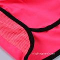 Soild Color Ademende elastische boord Strandshorts voor zwemmen